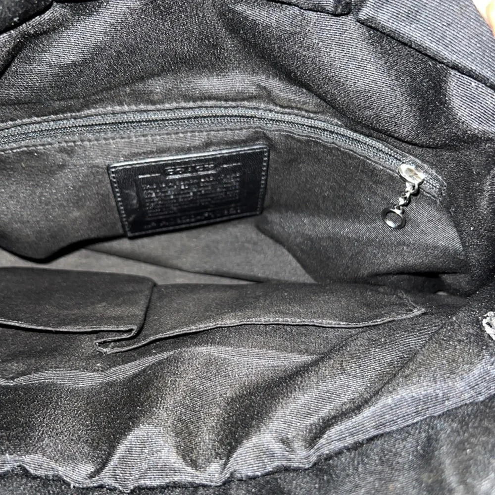 Coach Black Shoulder purse - Picture 9 of 13